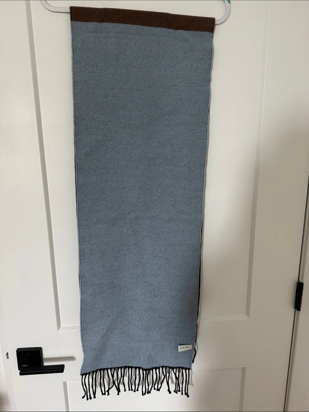 Paul Smith Grey Blue Brown Scarf